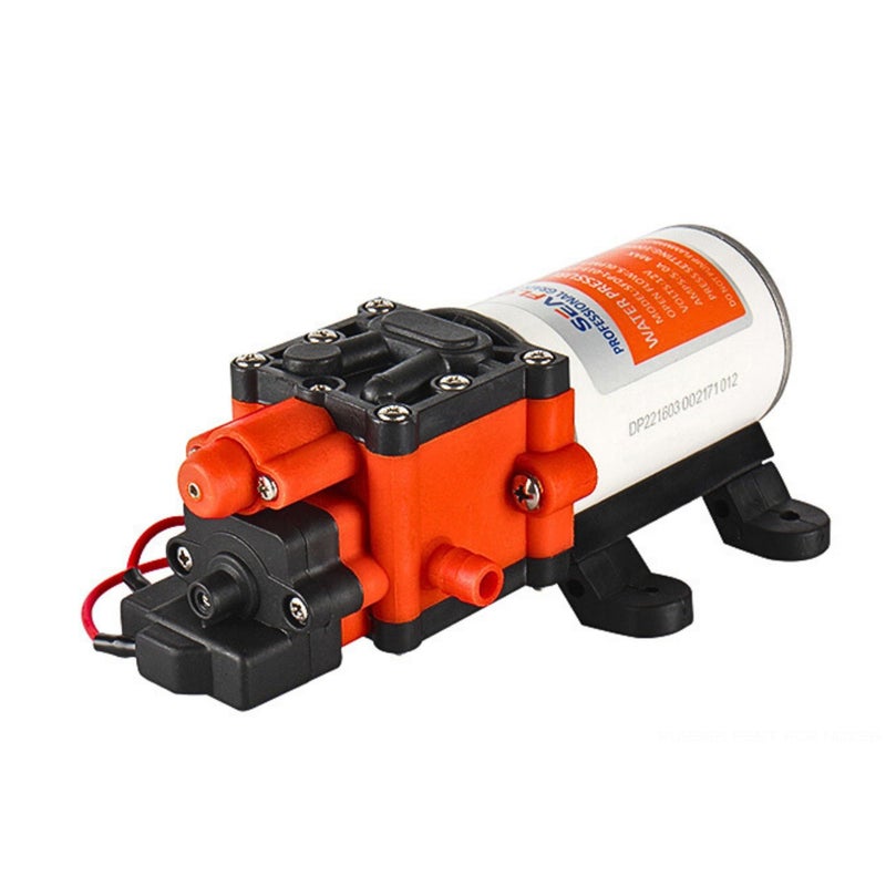 SEAFLO 22-Series Water Pump - 12V, 1.3 GPM, 100 PSI - On-Demand Water Pressure Diaphragm Pump for Marine, RV, Agriculture, and Off-Grid Applications - Image 1